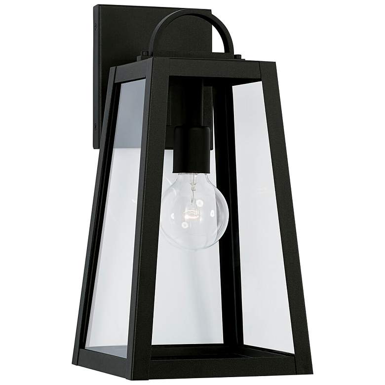 Capital Leighton 16" High Black Outdoor Wall Light