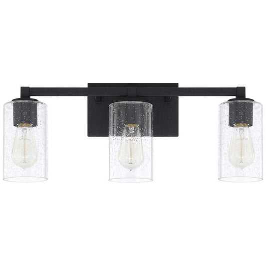 Capital Ravenwood 23"W Black Iron 3-Light Vanity Bath Light