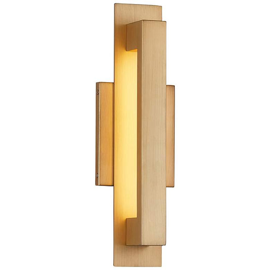 Catalina 15" High Burnished LED Outdoor Wall Light