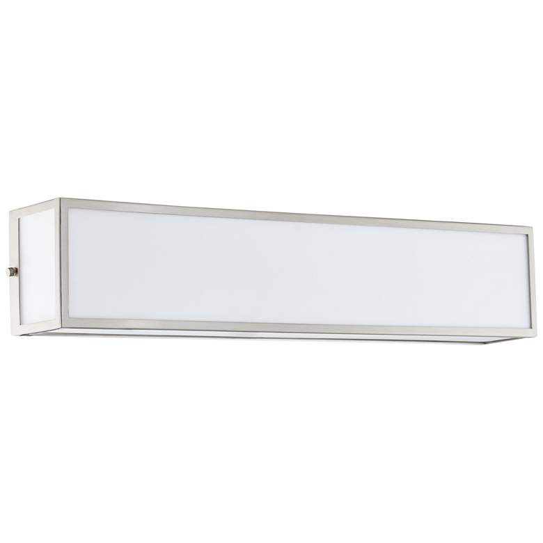 Chance 24 3/4" Wide Frosted White Acrylic LED Bath Light