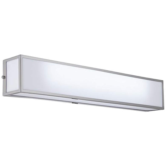 Chance 30" Wide Frosted White Acrylic LED Bath Light