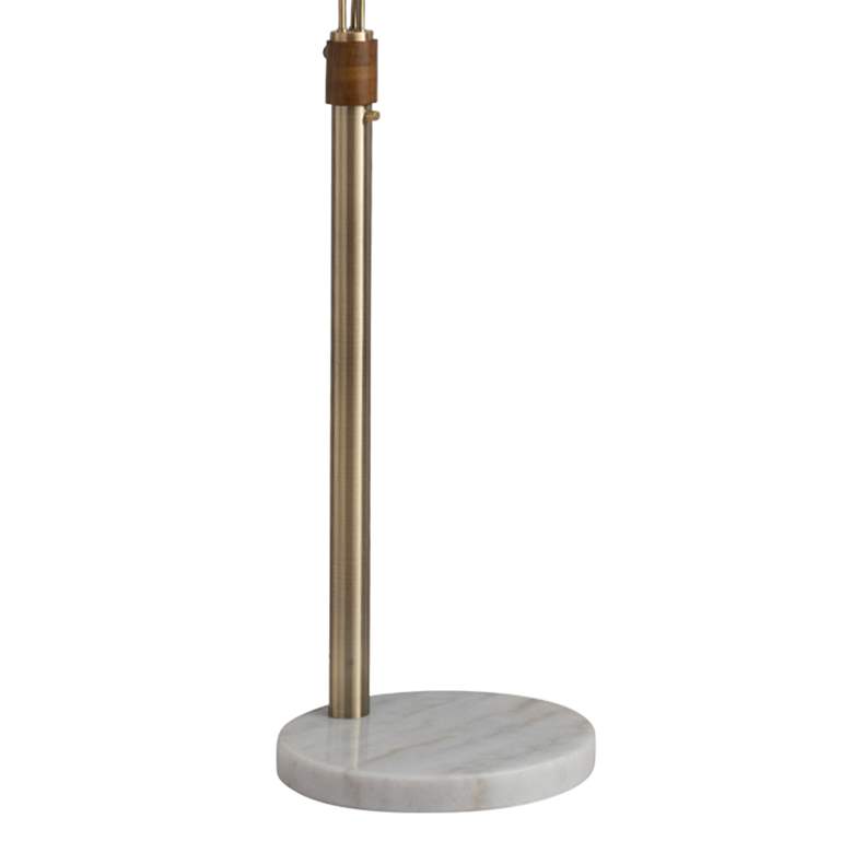 Concord Weathered Brass 3-Light Arc Floor Lamp
