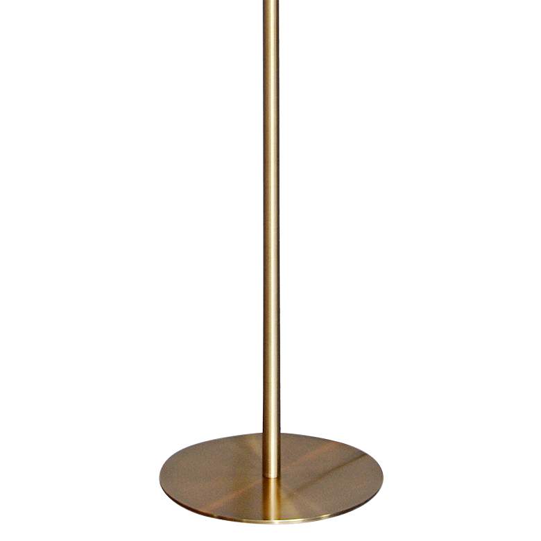 Constance Aged Brass Metal 2-Light Floor Lamp