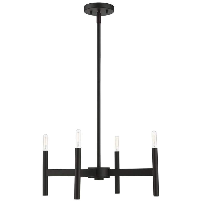 Copenhagen 4 Light Black Chandelier