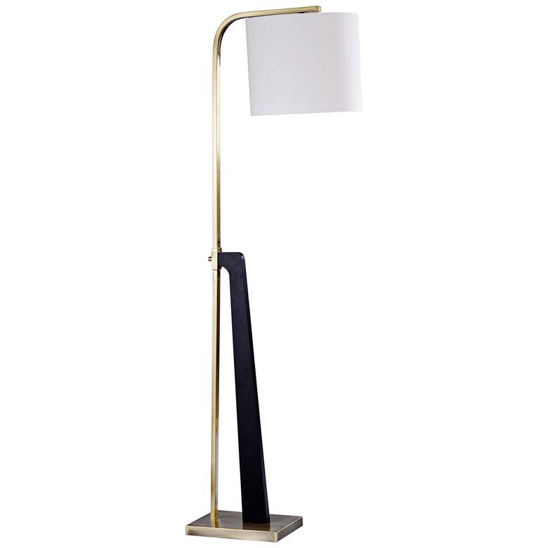 Corbridge Black and Gold Metal Floor Lamp