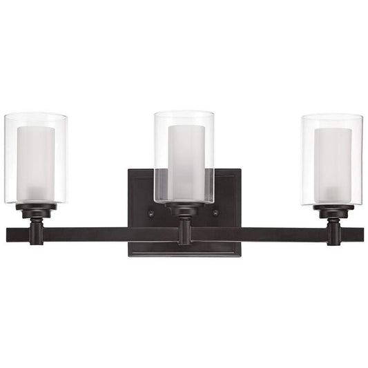 Craftmade Celeste 19 1/2" Wide Espresso 3-Light Bath Light