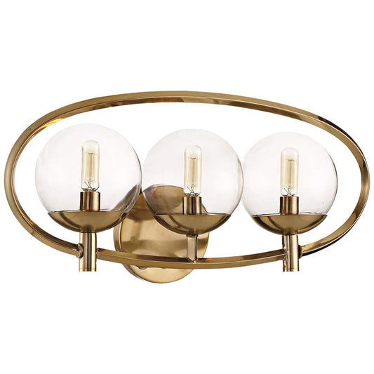 Craftmade Piltz 23" Wide Satin Brass 3-Light Bath Light