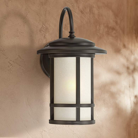 Cressona 13 1/4" High Oil-Rubbed Bronze Outdoor Wall Light