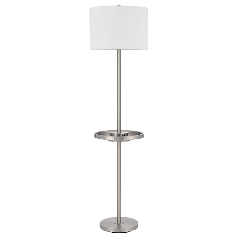 Crofton Floor Lamp w/ Tray Table and USB Ports