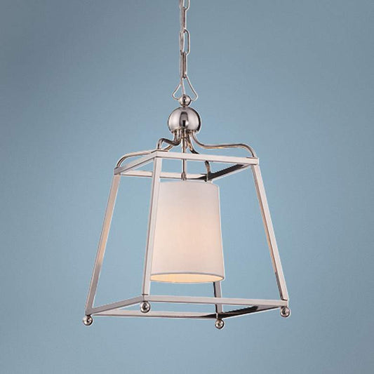 Crystorama Sylvan 11 1/2"W Nickel Mini Pendant Light