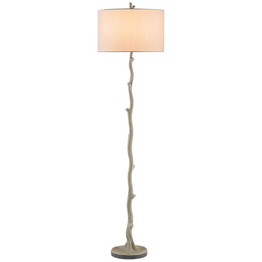 Currey and Company Beaujon Polished Concrete Floor Lamp