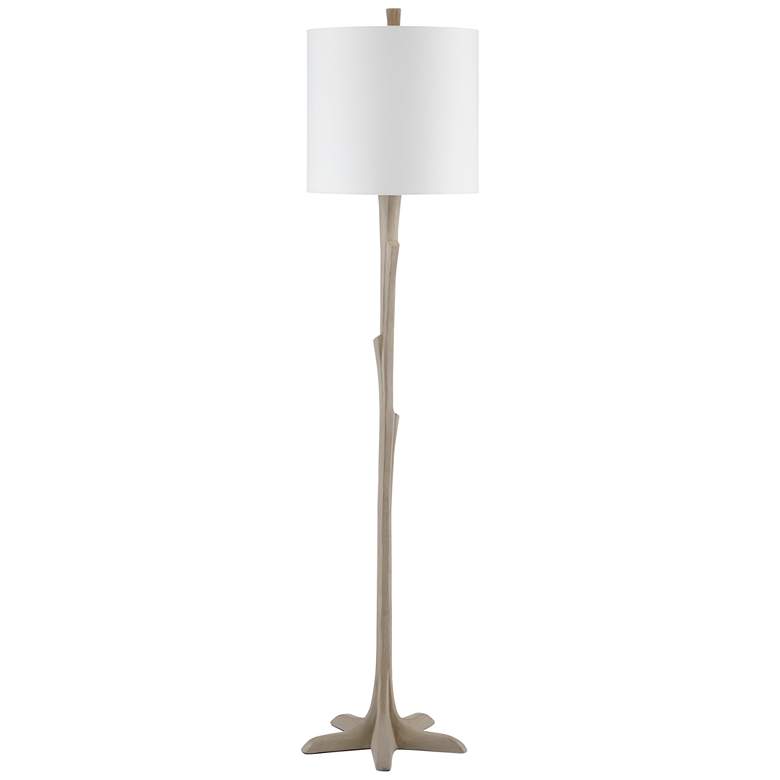 Currey and Company Zephyrus Faux Bois Floor Lamp