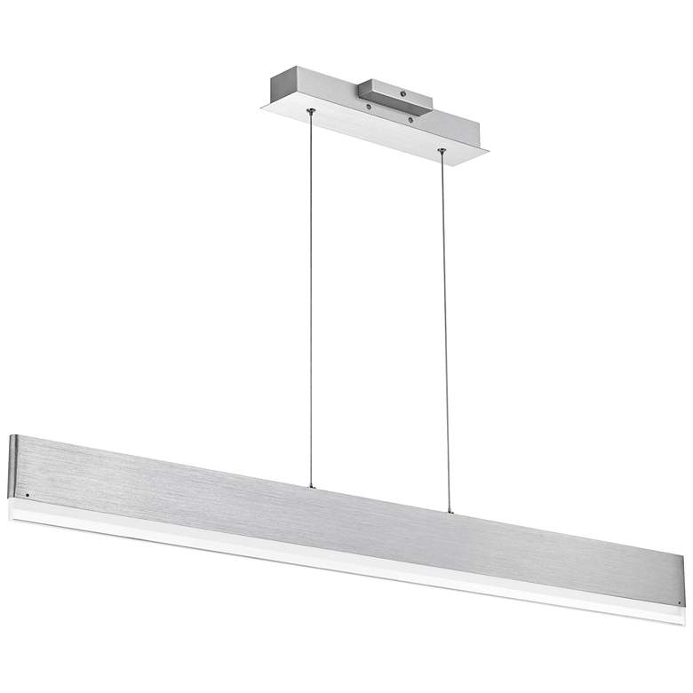 Cutlas 47 3/4"W Aluminum LED Kitchen Island Light Pendant