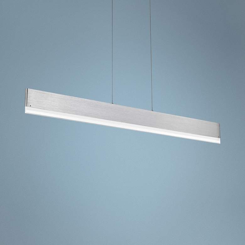 Cutlas 47 3/4"W Aluminum LED Kitchen Island Light Pendant