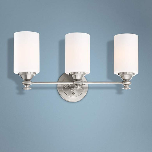 Dardyn 21 1/2"W Brushed 3-Light Bath Light