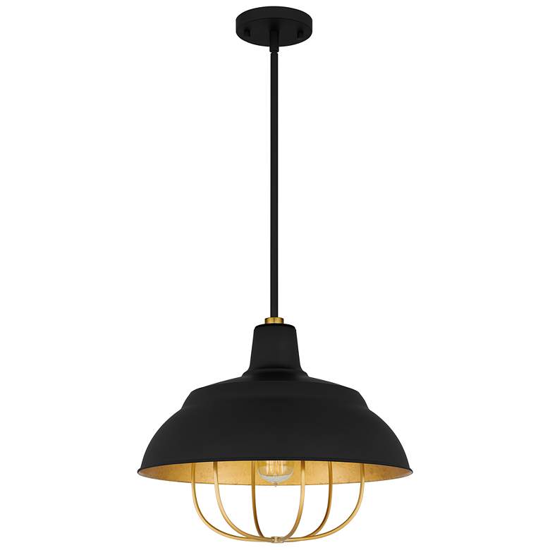 Darmody 1-Light Matte Black Pendant