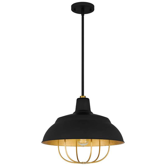 Darmody 1-Light Matte Black Pendant