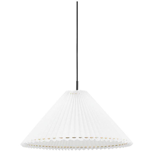 Demi 1 Light Medium Pendant - Soft Black