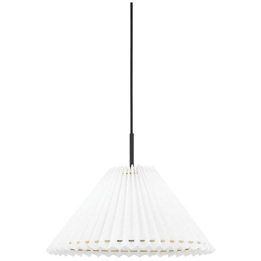 Demi 1 Light Small Pendant - Soft Black