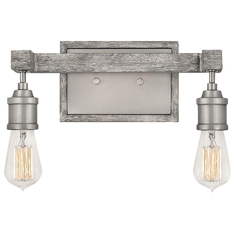 Denton 10" High Pewter Wall Sconce by Hinkley Lighting