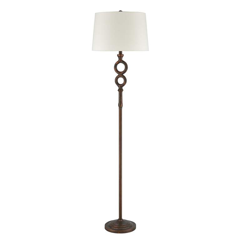 Dimond Hammered Home Bronze Metal Floor Lamp