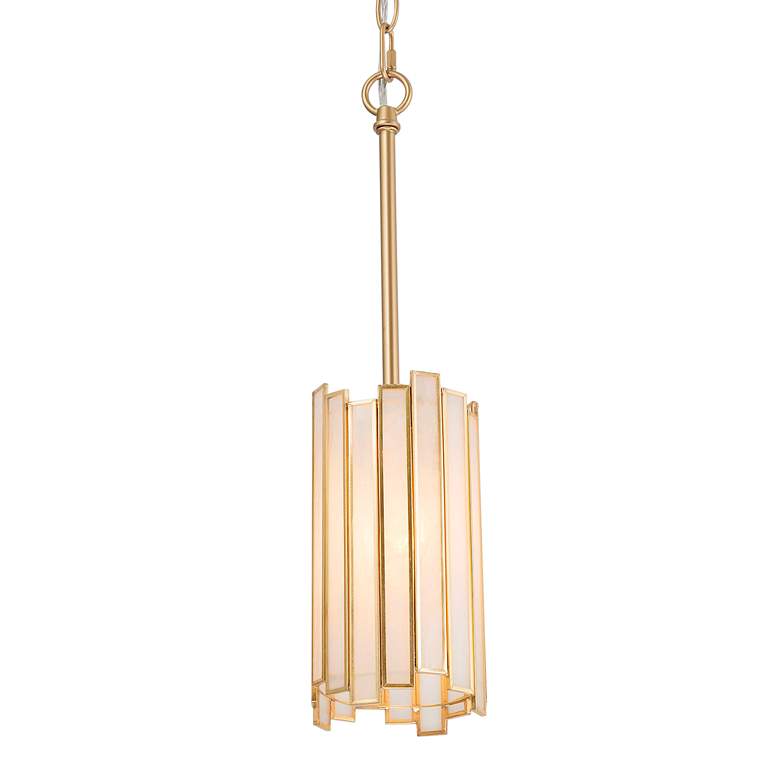 Durail 4 1/4" Wide Tiffany Gold Mini Pendant Light