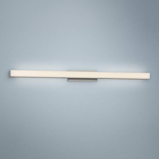 dweLED Brink 36" Wide Brushed Aluminum 3500K LED Bath Light