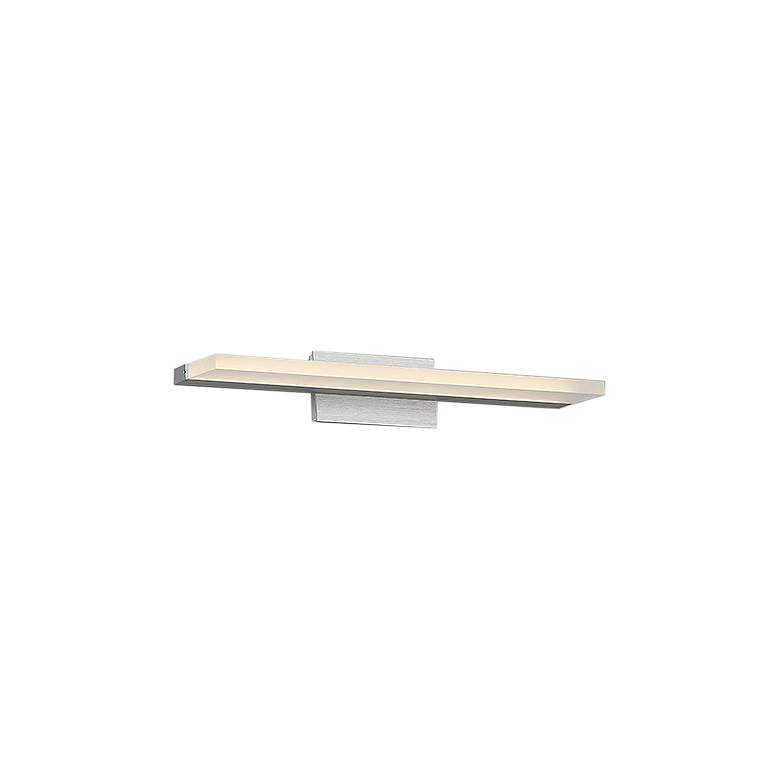 dweLED Level 19" Wide Brushed Aluminum LED Bath Light