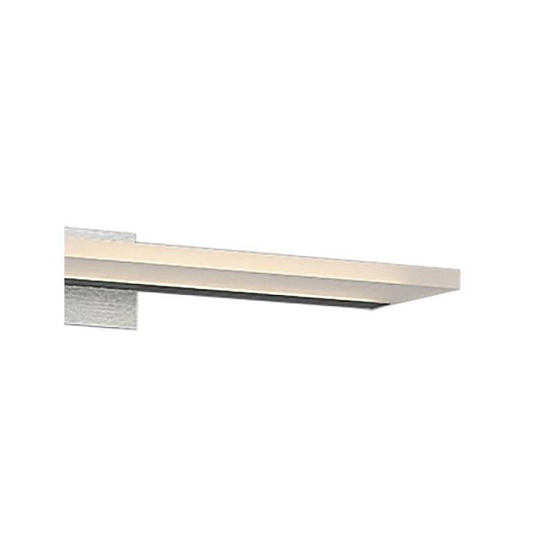 dweLED Level 24" Wide Brushed Aluminum LED Bath Light