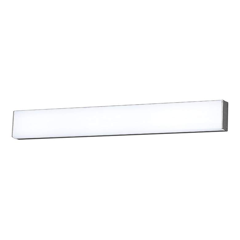 dweLED Strip 24" Wide Brushed Aluminum 3000K LED Bath Light