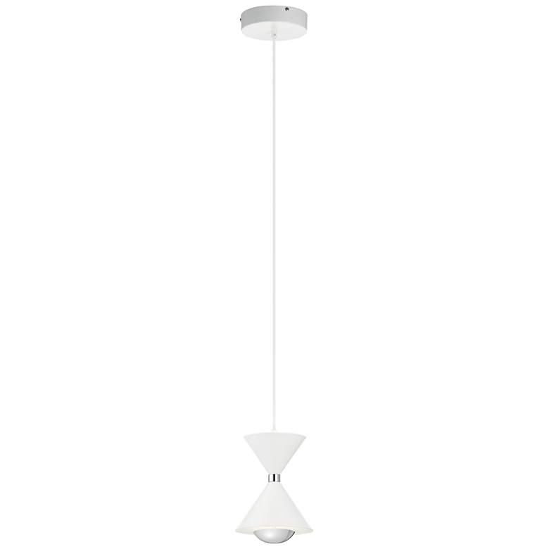 Elan Kordan 6 1/4" Wide Matte White LED Mini Pendant