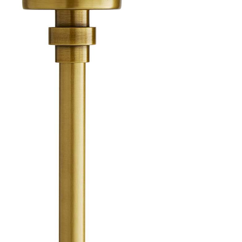 Elizabeth Antique Brass 3-Light Torchiere Floor Lamp