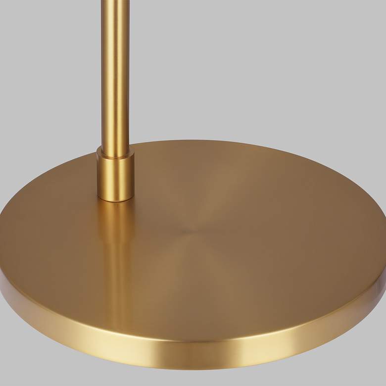 Ellen DeGeneres Jamie Burnished Brass LED Floor Lamp