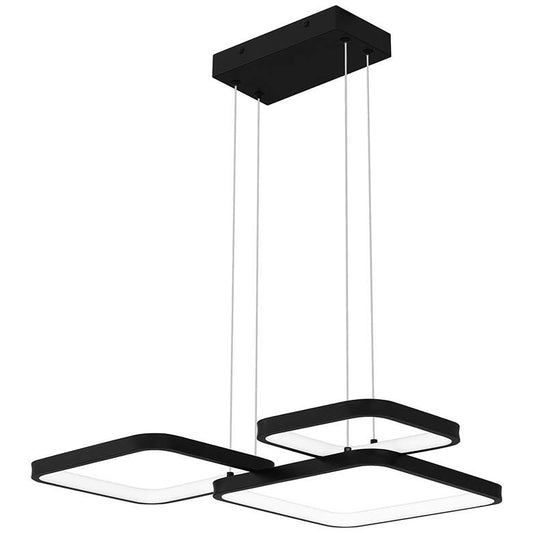 Elvive Integrated LED Matte Black Pendant