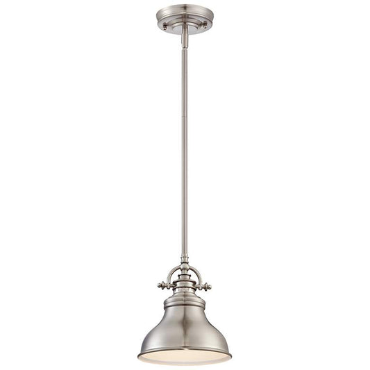 Emery 1 Light Mini Pendant Brushed Nickel