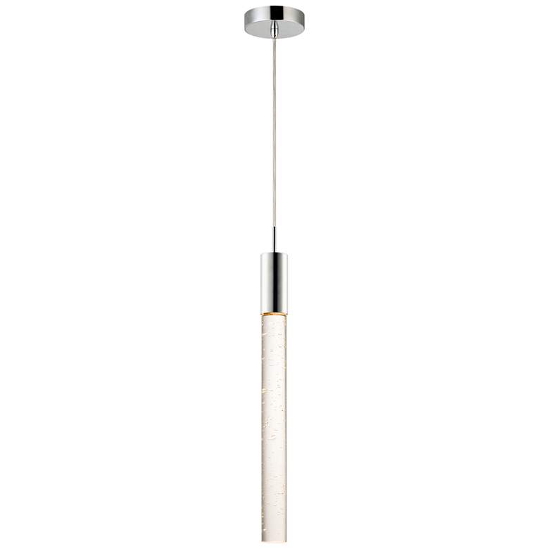 ET2 Big Fizz 4 3/4" Wide Polished Chrome LED Mini Pendant