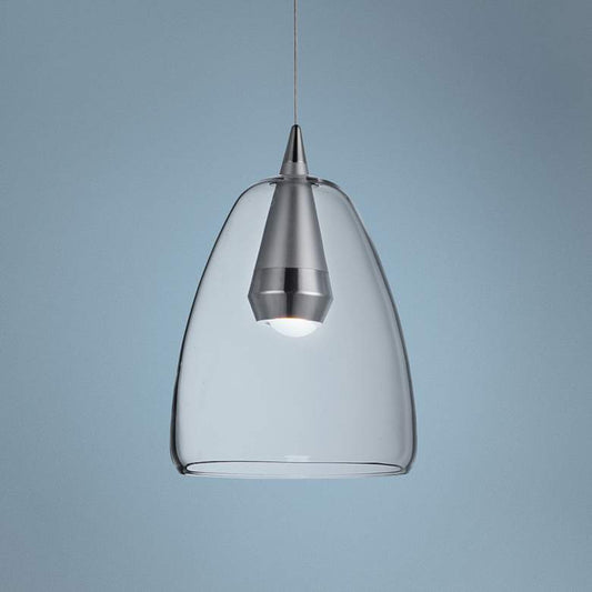 ET2 Sven 8" Wide Polished LED Mini Pendant