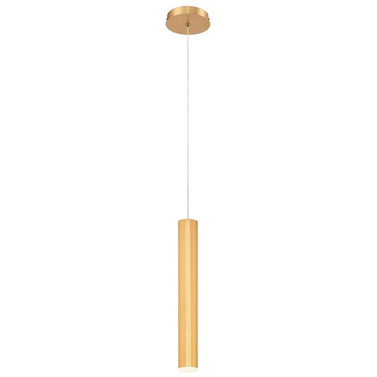 Eurofase Baldwin 16 In x 2 In Pendant in Gold