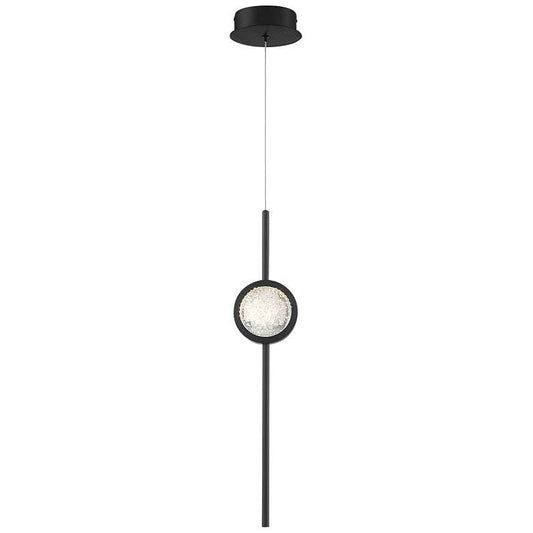 Eurofase Barletta 4 3/4" Wide Black LED Mini Pendant Light