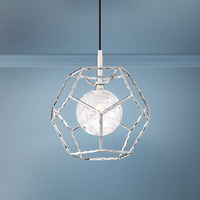 Eurofase Norway 10 3/4" Wide Chrome LED Mini Pendant Light