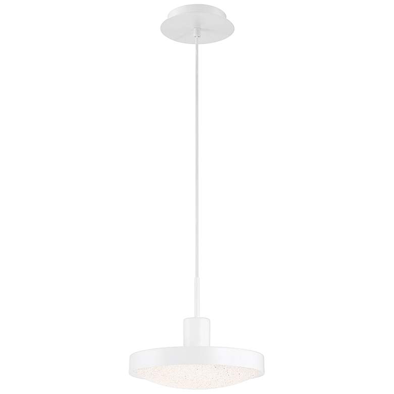 Eurofase Sandstone 10" Wide White LED Mini Pendant Light