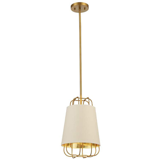 Eurofase Tura 15.50 In. x 10 In. 1 Light Pendant in Brass