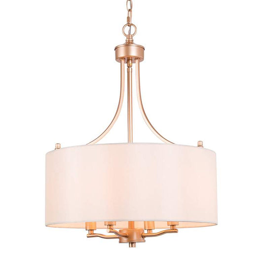 Fanes 16" Wide Gold 4-Light Chandelier