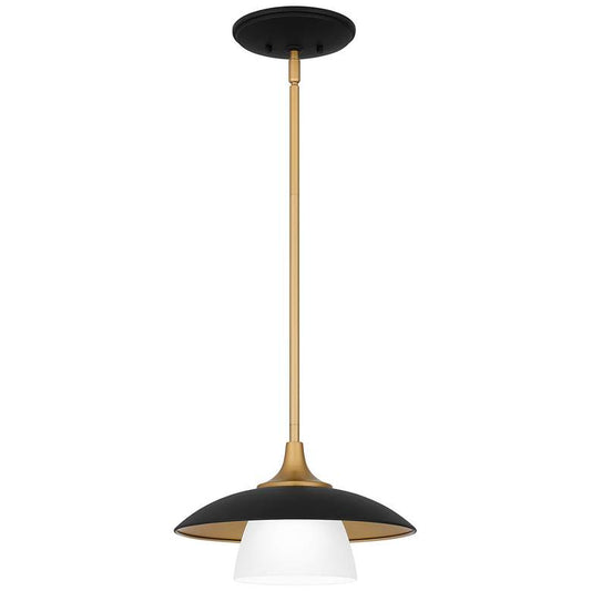 Fayette 1-Light Earth Black Mini Pendant