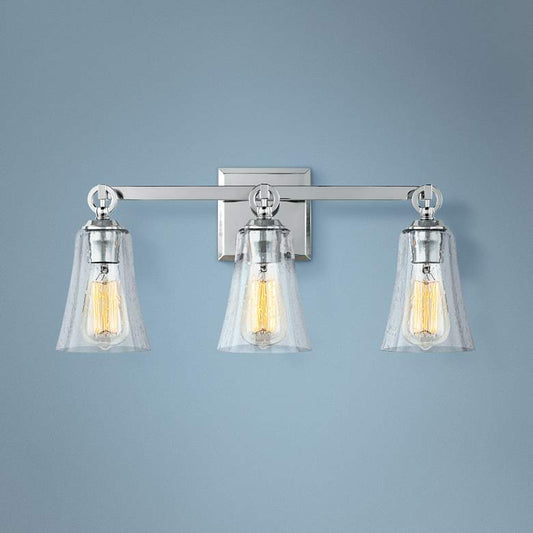 Feiss Monterro 21 3/4" Wide 3-Light Chrome Bath Light