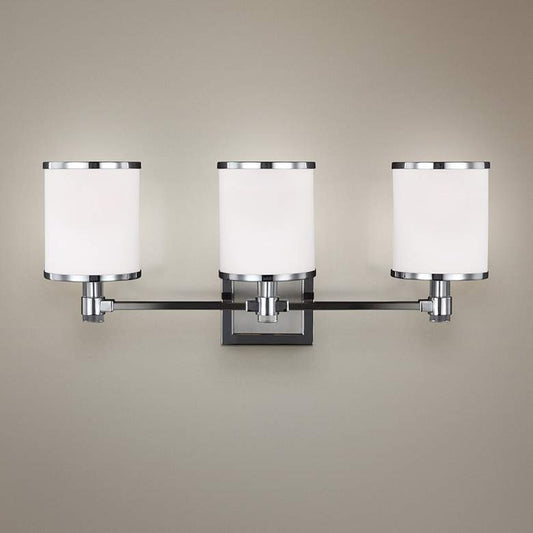 Feiss Prospect Park 23"W 3-Light Satin Nickel Bath Light