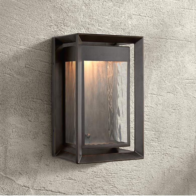 Feiss Urbandale 13"H Antique Bronze LED Outdoor Wall Light
