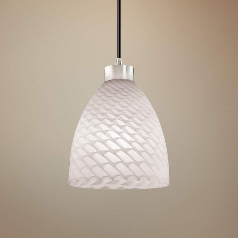 Fusion™ 10 1/2" Wide Polished Chrome Large Mini Pendant