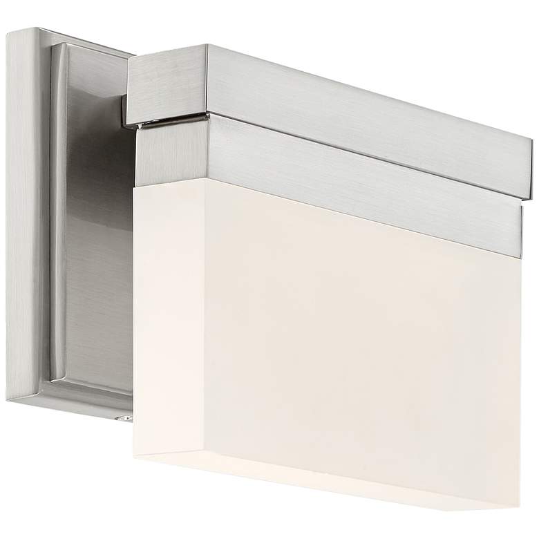 George Kovacs Skinny 8"W LED Brushed Nickel Wall Sconce