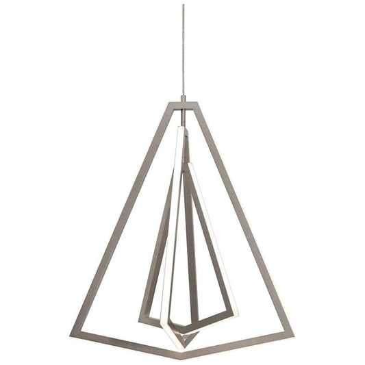 Gianna 27" LED Pendant - Satin Nickel